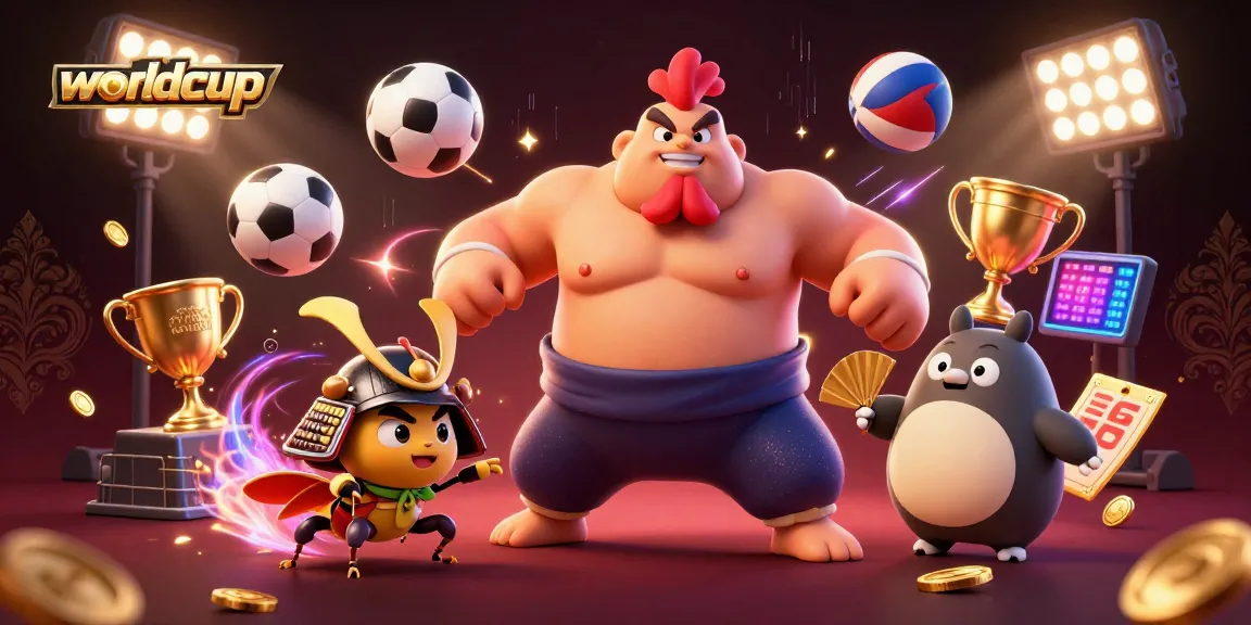 Start betting on the worldcup with action-packed sports scenes and dynamic game elements.